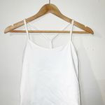 Lululemon  women’s white power Y built in bra tank top Photo 1