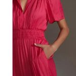 Anthropologie NWT by The Somerset Maxi in Pink Lumensilk Edition Dress M Photo 7