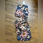 ZARA Nwt-- Tie Dye Bodycon Cutout Mini Dress Photo 4