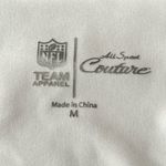 NFL Team Apparel All Sports Couture New York Jets Mesh Neck Shirt White Medium Photo 3