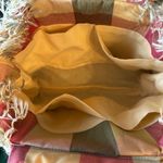 Wood Handle Purse Plaid And Paisley Pink Photo 3