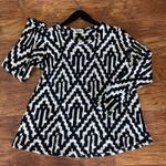 Show Me Your Mumu Pullover Sweater COZY COWGIRL WESTERN SOUTHWESTERN Black White Photo 1