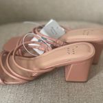 A New Day Women's 2.25" Chunky Block Mid Heel Slip On Sandals Memory Foam, S83 Photo 2