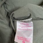 No Boundaries  Olive‎ Green Lace Up Crop Top Size Large Photo 6