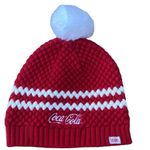 Coca-Cola  red & white pompom beanie hat Photo 5