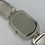 FMD silver tone women quartz analog watch 20mm rhinestones running Photo 8