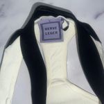 Black white bikini set Small swimsuit Size XS Photo 8