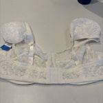 Dominique Women's Padded Shoulder Bra White Size 46 B NWT Photo 4