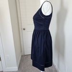 Diane Von Furstenberg  x Neiman Marcus Navy Sweetheart Dress – Size 4 Photo 6