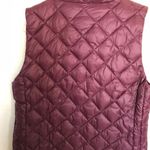 Loft  quilted maroon vest size M TAGS ON Photo 1