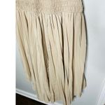 Ramy Brook Brown Crepe Hourglass V-Neck Smocked Waist Preslie Dress Size XL Photo 7