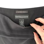 Norton Mcnaughton Vintage Y2K Black A-Line Midi Skirt 10 Floral Embroidery Photo 3