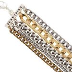 Jenny Bird  Austin Mixed Metal Multi Layer Chain Bracelet NWT Photo 0