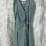 Aritzia Babaton Wrap Dress Light Blue Size Small Photo 3