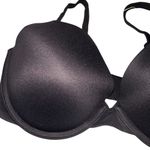 SKIMS  Black Onyx Fits Everybody T-Shirt Underwire Push-Up Bra NWT Size 34D Photo 2