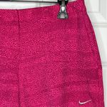 Nike  Golf Dri Fit Women Size 4 Pink Snake Print Shorts Pickleball Hiking Photo 2