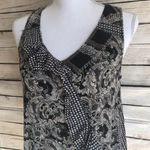 Mystree  Multi Patterned Sleeveless Blouse Photo 0