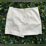 None Vintage White Mini Skirt Size Small Photo 5