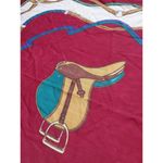 100% Wool Western Hankerchief Saddle Made in Japan Bandanna Scarf 35"x32… Photo 7