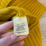 NEW Moth x Anthropologie Mustard Yellow Turtleneck Slouchy Sweater Size M Size M Photo 6