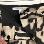 Diane Von Furstenberg  Mary Mikado Wool & Silk Pants Animal Print Photo 10