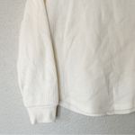 Madewell Tops Womens Waffle-Knit Long-Sleeve Crewneck Tee Ivory Size XXS NEW Photo 4