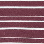 American Eagle AEO  Womens Soft & Sexy T Size S Dark Red White Stripes Photo 4