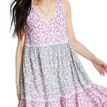 Love Shack Fancy  Camille Tiered Ruffle Babydoll Floral Western Boho Dress Size XS Photo 0