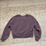 Lululemon Women’s Dark Purple/Gray  Nulu Crewneck Sweatshirt Photo 1