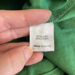 Tuckernuck ‎ Baldwin Linen Cotton Jacket Womens Size S in Palm Green Photo 7