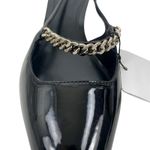 Mango  Pointed Toe Kitten Heel Slingback Pump Link Strap Size 40/ 9 Photo 12