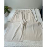 Vince Drapey Crèpe Wide Leg Pants Elastic Waist Pull on belted Women’s Large Photo 6