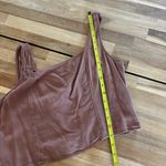 Final Touch  Brown Crop Top M Photo 3