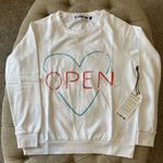 The Laundry Room Oversized‎ Open Heart Sweatshirt Photo 3