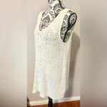 ZARA  White Crochet Knit Mini Dress Photo 4