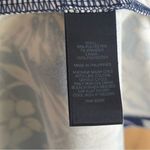 EXPRESS  Navy Floral Checkered Strapless Bodycon Dress Size 2 Photo 5