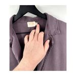 Nation Ltd NATION Lightweight Pale Plum Purple Relaxed Button Blazer Size Small Photo 3