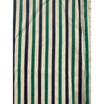 J.Crew  Womens Striped Button-Down Long-Sleeve Shirt Size 6 Green Navy Blue White Photo 1
