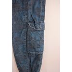 Johnny Was  Womens Pants Blue Jogger Embroidered Cargo Pull On Casual Size Small Photo 8