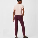 Spanx NWT The Perfect Short Sleeve Crew Neck Top In Pale Pink Photo 5