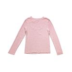 Vintage Victor Costa Pastel Pink Wool Cardigan Sweater Ribbed Knit Womens Small Photo 2