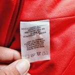 Anthropologie Adelyn Rae Poppy Red Double Strap Tapered Leg Jumpsuit Size Large Photo 8