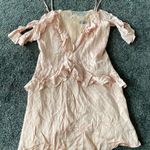 NBD Revolve pink ruffle dress songofstyle Photo 4