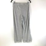 Rachel Parcell  Womens Lounge Pants Pull On Ribbed Knit Stretch Lace Trim Gray S Photo 1