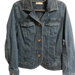 Coldwater Creek  Denim Jacket Womens size 6 Classic Spring‎ Minimalist Pockets Photo 0