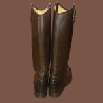 Frye Women’s Knee High Brown Leather Boots Made In Mexico Size 9 Photo 3