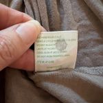 Garnet Hill  Drape Pocket T Shirt Dress‎ Brown Jersey Knit Lagenlook Boho Photo 7