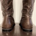 Calvin Klein Rowan Brown Leather Boots Photo 5