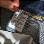 90s Vintage Polo Ralph Lauren Saturday Y2K Dark Wash Straight Jeans Size 4 Blue Photo 12