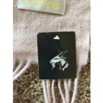 Unbranded Pink Wool/Cashmere/Fur Fringe Pom Scarf Wrap Accessory NEW NWT FLAWED Photo 7